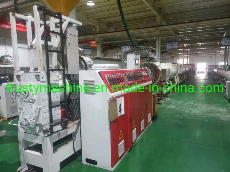 Trusty 2021 Hot Sale HDPE Pipe Extrusion Line/Trusty The Most Economic Air-Filled Insulation Pipeline Production Line