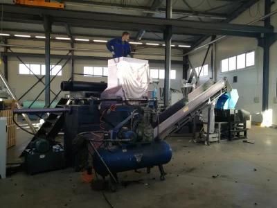 High Stability Fully Automated Shredding Shredder Recycling Machine