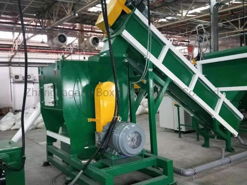 PP Woven Sack Recycling Machine with Squeezer at Capacity 1000kg/H/Squeezing Machine