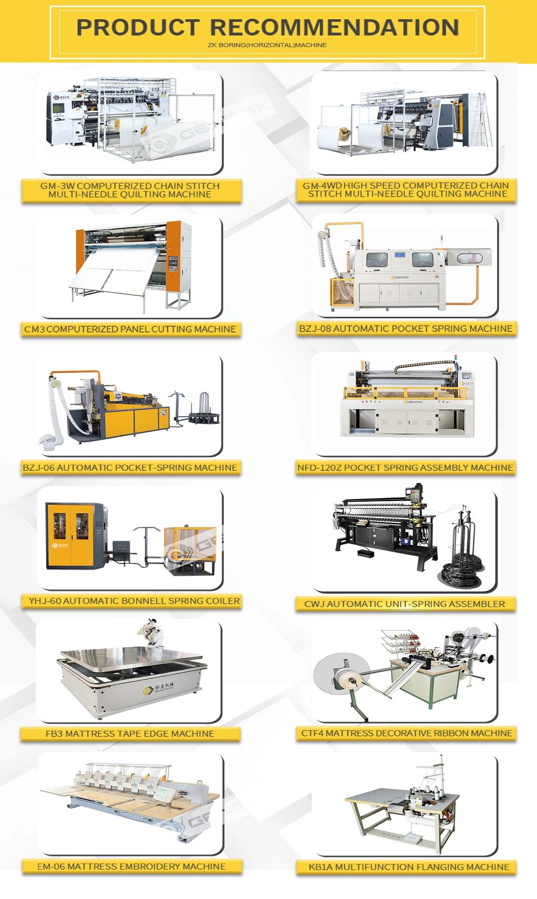 Sponge Foam Mattress Machine Sponge Foam Cutting Boring Horizontal Machine