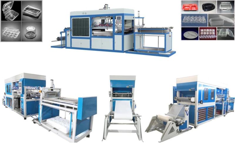 Plastic Bento Box Automatic Thermoforming Vacuum Making Machine
