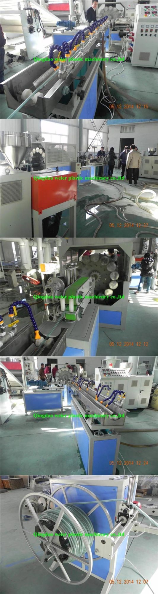 PVC Fiber Hose Extrusion Line Plastic Making Machine From 15 Years Factory