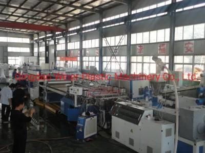 Hot Sell PVC Surface Crust Foam Board Extrusion Machine/WPC Construction Plate Making ...