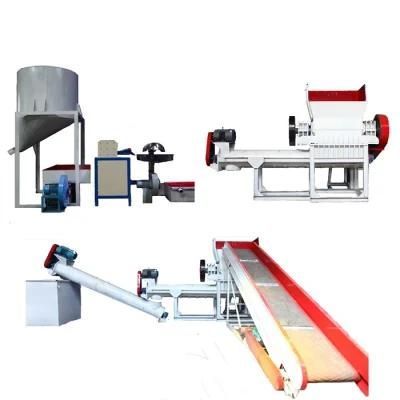 Recycling Plastic Crusher Machine/Waste Plastic Pet Bottle Washing and Crushing for ...