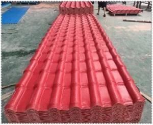 Fireproof Plastic Spanish Synthetic Resin PVC Roofing Tile Tejas