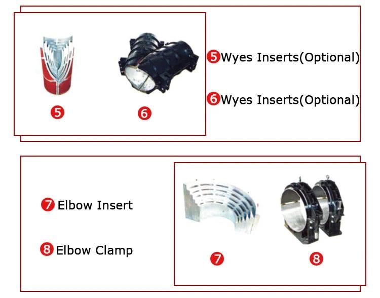 Sdf315 HDPE Pipe Fittings Butt Fusion Welding Machine/PE pipe butt fusion welding machine/Tee Fitting Fabrication Machine