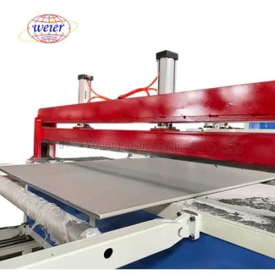 Hot Sale PE PP PVC Wood Plastic Building Board Extrusion Line/Construction Templates ...