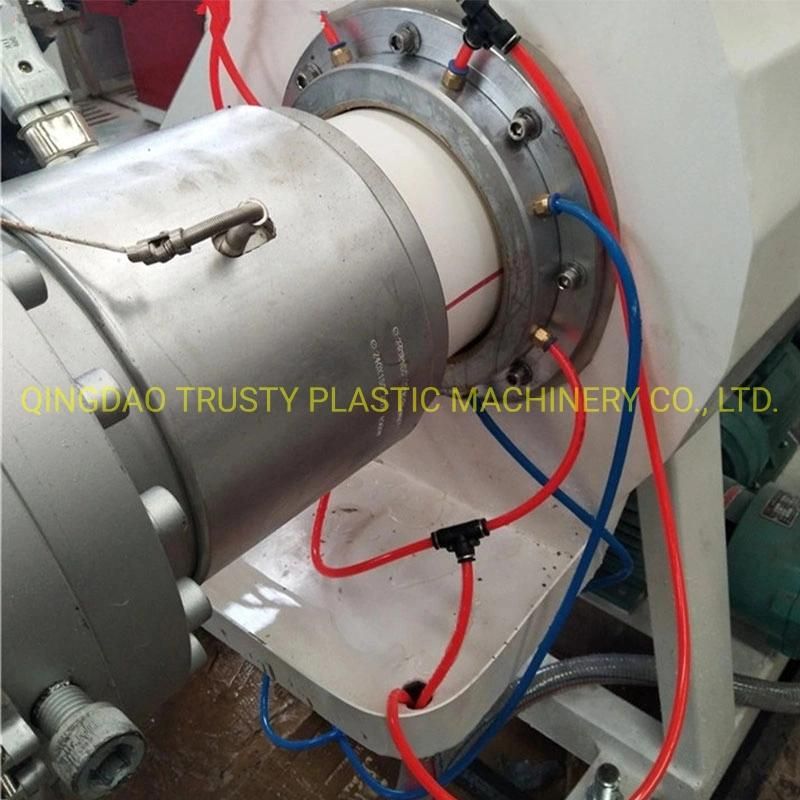 Rigid PVC Gas Water Supply Making Twin Conical Screw Extruder Extrusion Production Machine