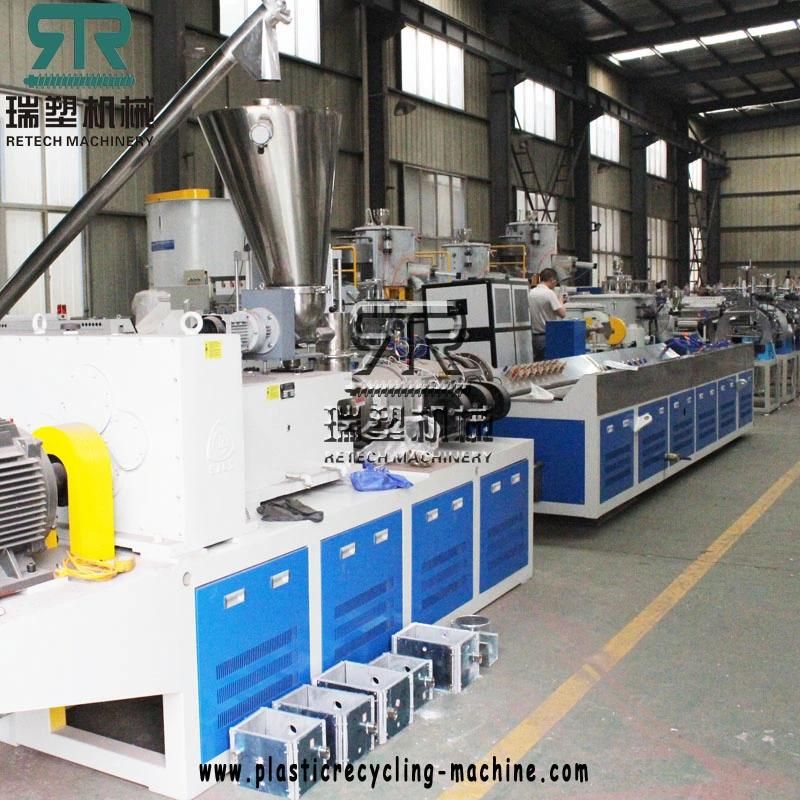 China Company Plastic Angle Profile Making Line PVC Wind and Door Making Plant PVC Corner Making Machine