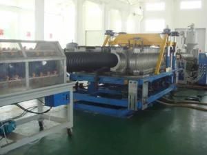 ISO9001 UPVC Double Wall Corrugated Pipe Production Line (SBG 400)