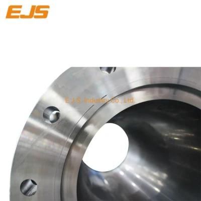 Twin Screw Barrrel with Hardfacing Flights and Bimetallic Liner From Ejs China