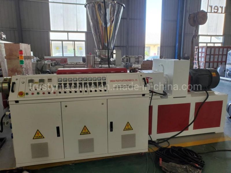 China PVC Window Profile Door Profile PVC Ceiling Wall Panel Door Panel Extruder Machine Extrusion Line