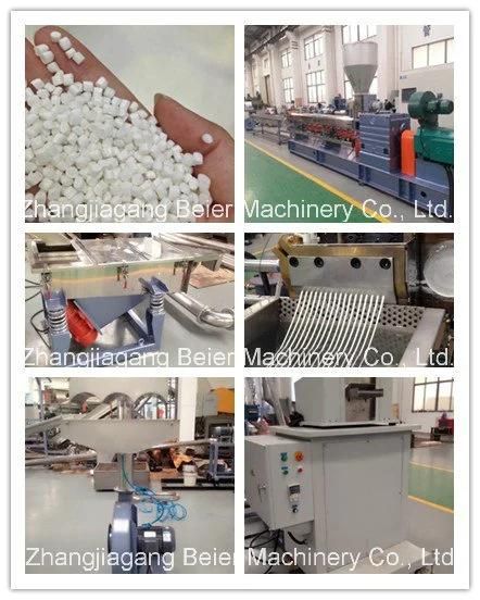 Plastic Masterbatch Parallel Twin Screw Extruder Cold Strand Pelletizing