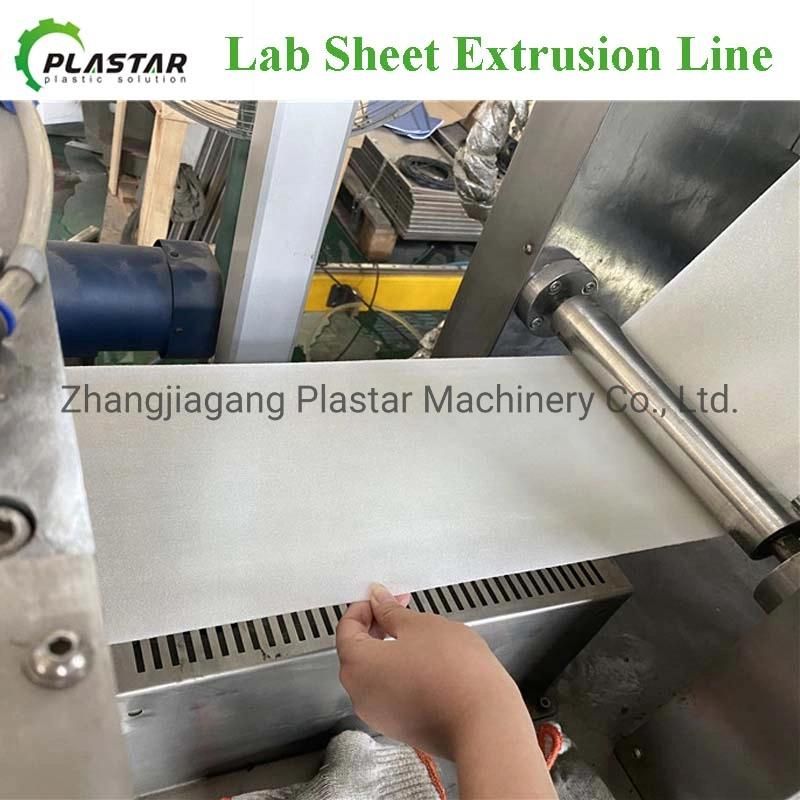 Laboratory Type PP/PE Sheet Machine/Mini PE Sheet Extruding Machine
