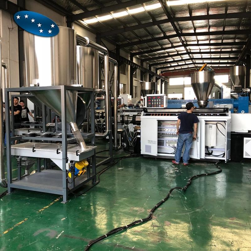 Factory Direct Sale Waste PVC Plastic Granules Making Machine
