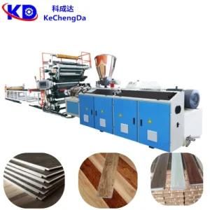 Plastic PVC WPC Spc Flooring Tile Panel Plank Board Sheet Extrusion Machine