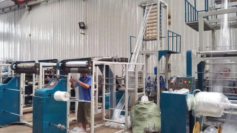 High Quality Zip Lock Plastic Bag Film Blowing Machine