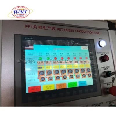 Pet Sheet Board Plate Extrusion Production Machine Line