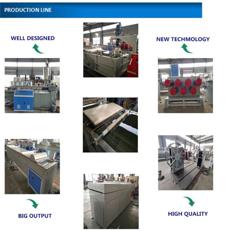 China Factory Supply Plastic Filament Making Pet/PP Fiber Yarn Extruding Machine