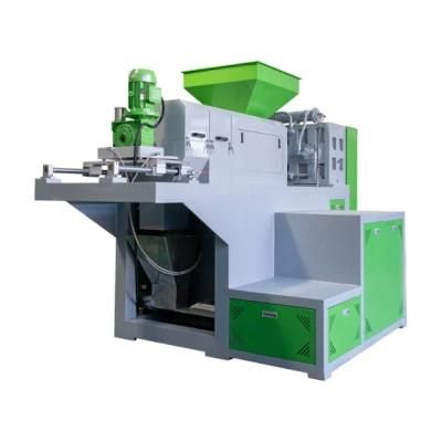 PP PE Waste Film Woven Bag Side Force Feeder Pelletizing Machine