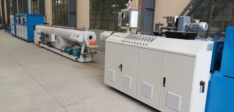 Plastic PVC Double Screw Extruder for Pipe Profile Production