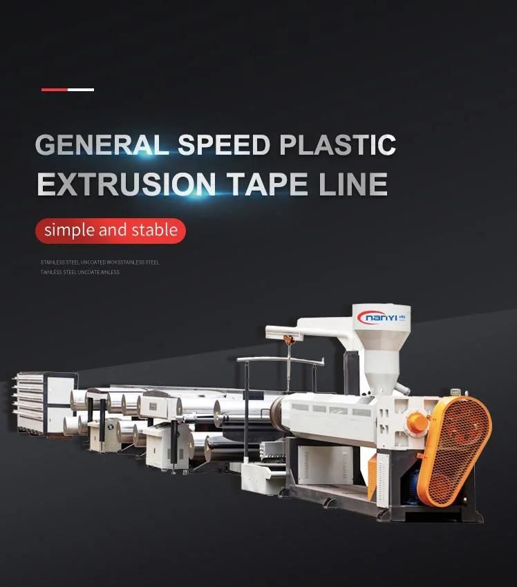 High Speed Tape Line PE Flat Yarn Extrusion Machine