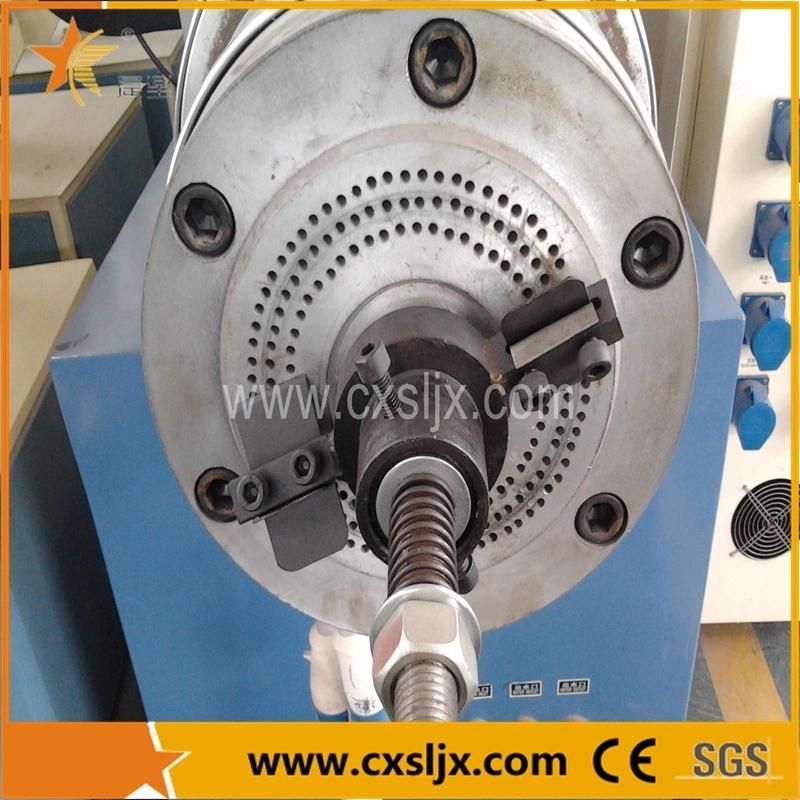 Ce Certificated Automatic Air Cutting WPC/PVC Granules Extrusion Machine