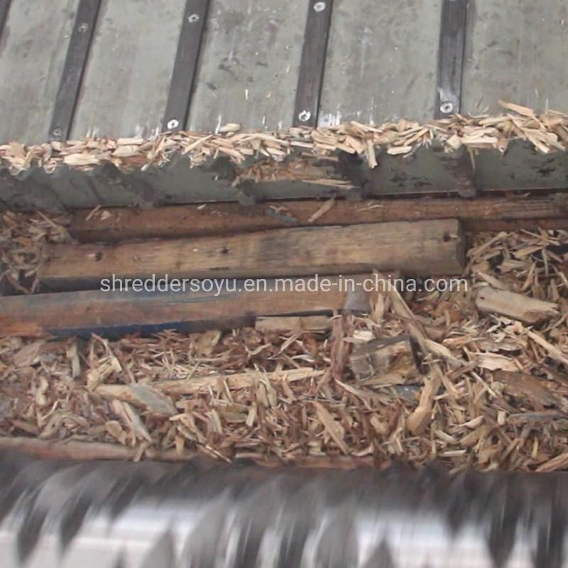 Wood Shredder/Wood Pallet Shredder/Wood Single Shaft Shredder/Wood Crusher/Wood Crushing Machine Shredder