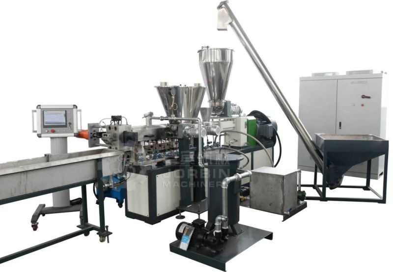 Twin Screw Extruder Laboratory Compounder with Two Doses for Powder