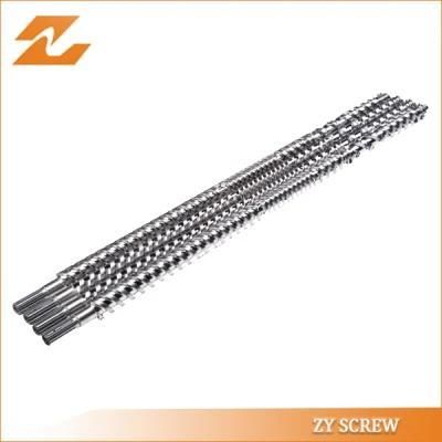 PVC Granules Parallel Twin Barrel and Screw