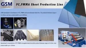 PMMA Acrylic Sheet Extrusion Line