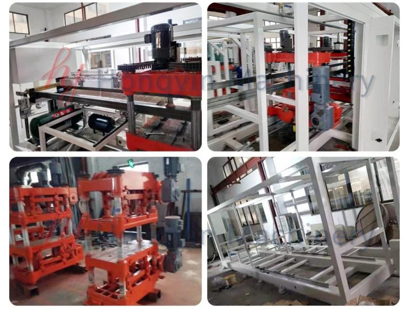 Multi Stations Plastic Food Tray Thermoforming Machine Plastic Container Making Machine