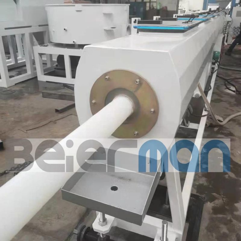 110mm-160mm HDPE 2 Layers High Pressure Composite Pipe Single Screw Extruder Production Line ABB/Delta/Siemens 300-400kg Output