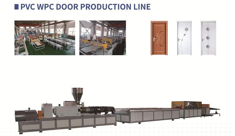 PP PE PVC WPC Wood Plastic Extrusion Machine