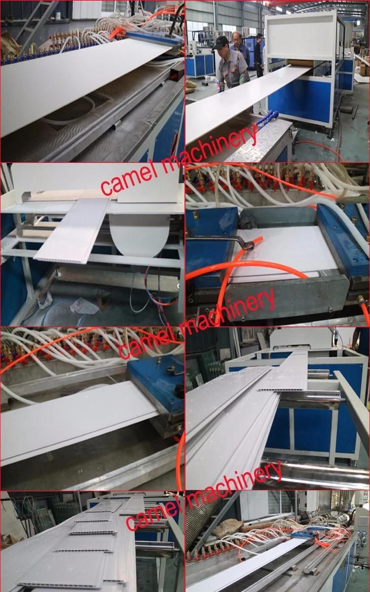 Hot Sale PVC Plastic Panel Ceiling Corner Line Extruder Production Line