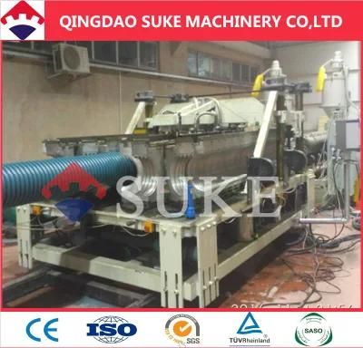 PE Single Wall Corrugated Pipe Extrusion Machine