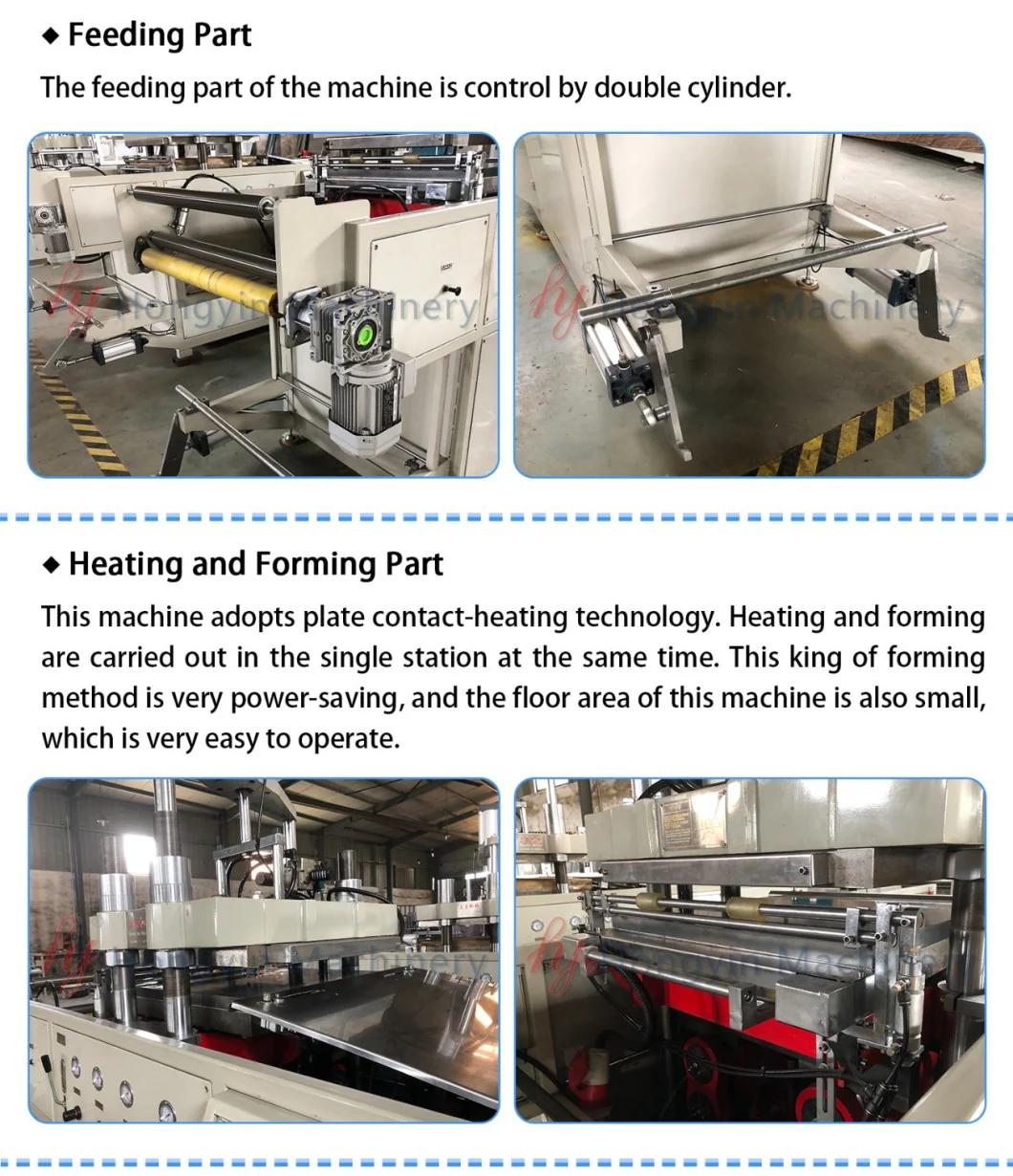 Widely Application Single Working Station Plastic Blister Box Forming Machine