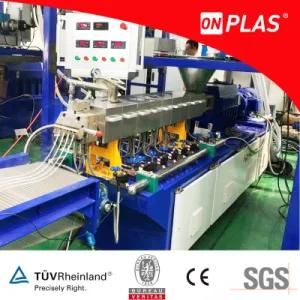 Twin Screw Extruder Granulator of PP PE Filler Masterbatch