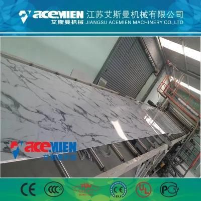 PVC Artificial Marble Board Making Machine / PVC Artificial Marble Sheet Production Line