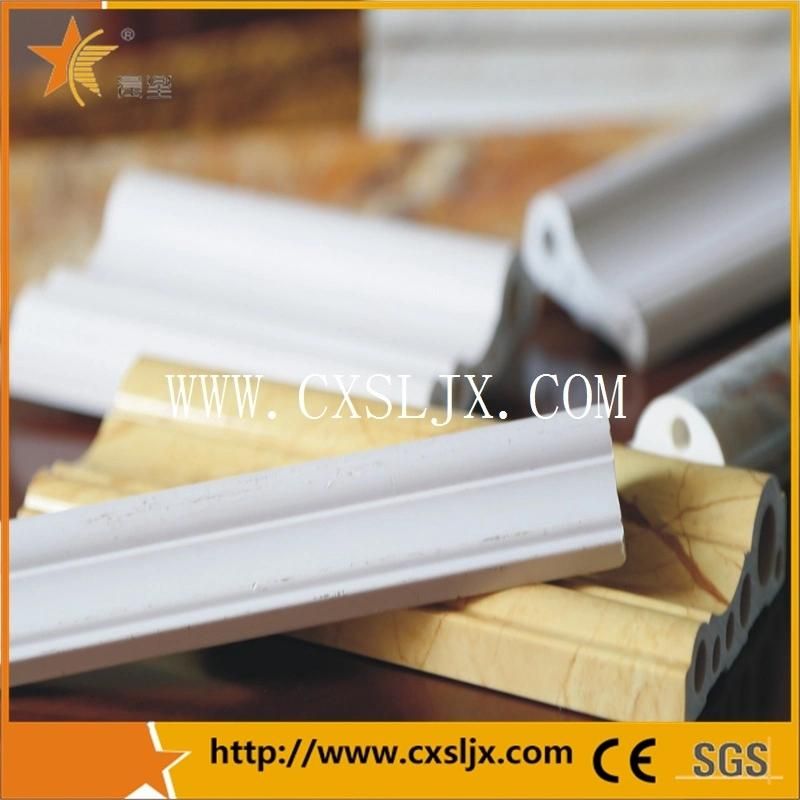 Automatic Plastic Stone PVC Imitation Marble Skirting Board Production Line