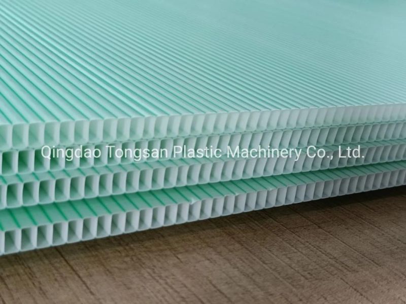 Three Layer PP Corrugated Board Making Machine with CE Certificate