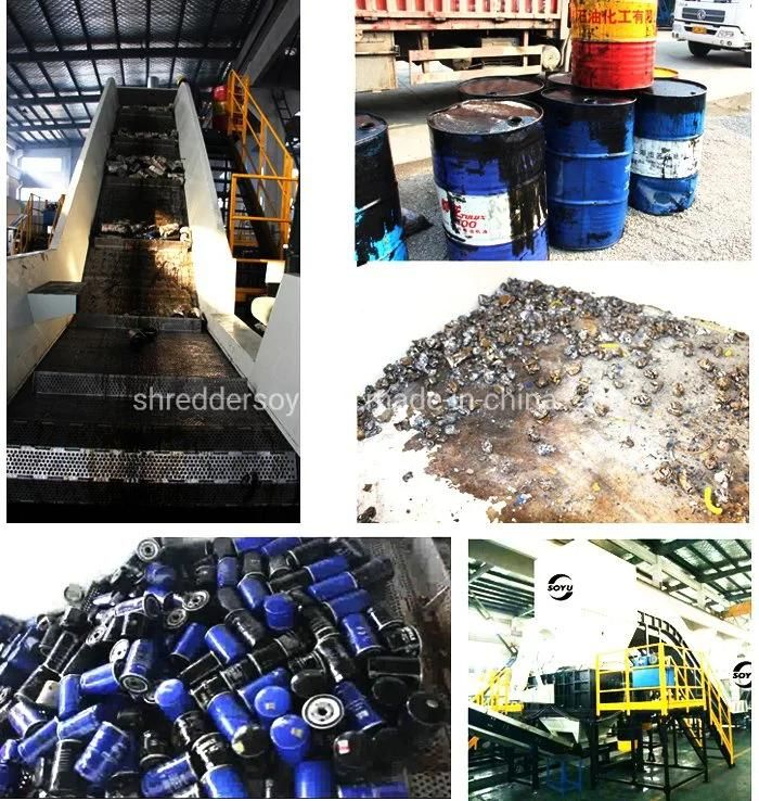 Industrial Aluminium Cans Shredding Crusher Machine/Scrap Metal Crusher Machine Shredder
