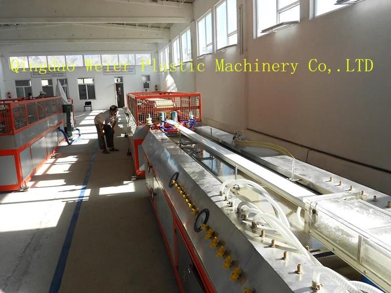 White Plastic Insulating PVC Window Door Window Frame Profile Production Machine