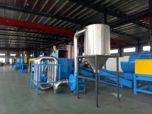 Waste Plastic Pet Bottle Crushing Washing Drying Recycling Line