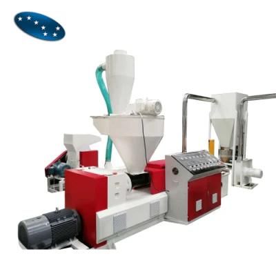 Mini Type 68-80kg/H Plastic PE Film or Bags Granulator Machine Line Price