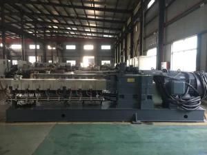 PBT. MDPE Plastic Compounding Twin Screw Extruder Pelletizing Line