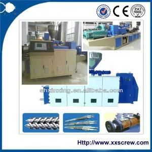 Conical Twin Screw Plastic Extruder Machine