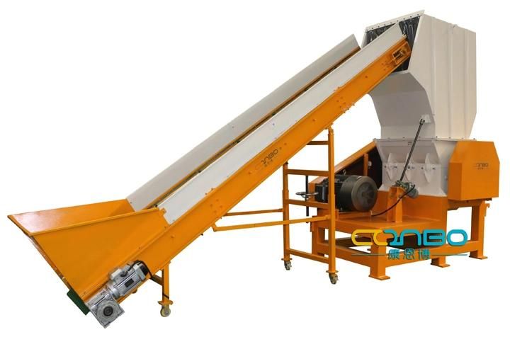 How to Crush Plastic Film? Crusher with Blower and Silo