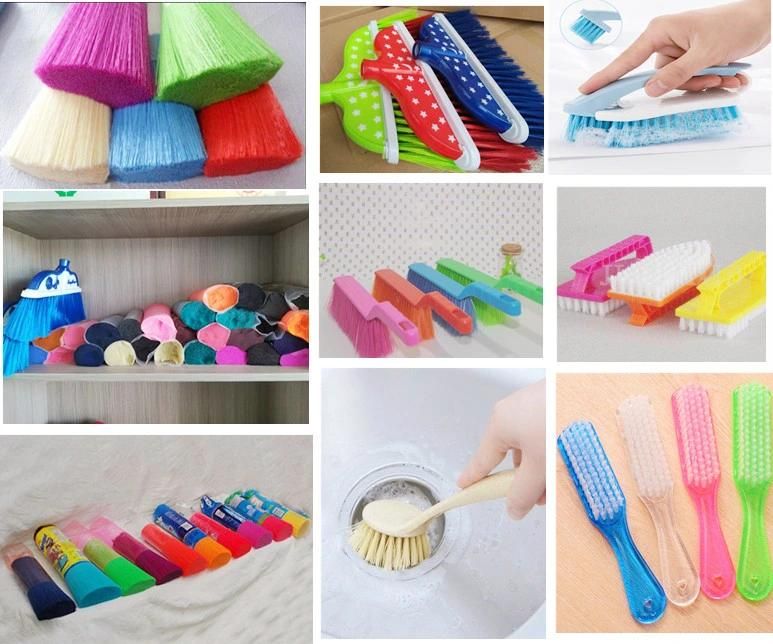 Plastic Broom and Brush Bristles Fiber Hairs Monofilament Proceesing and Making Machine