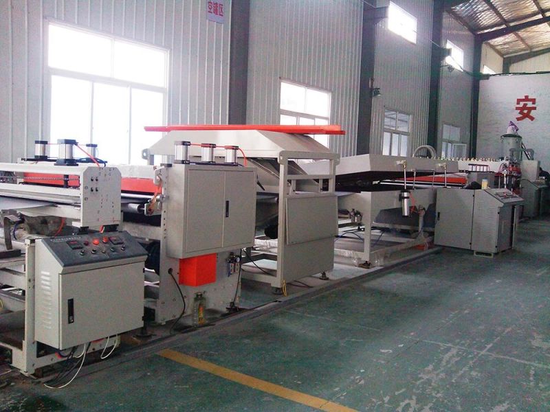 PP Hollow Sheet Plastic Building Formwork Board Machine / Production Line
